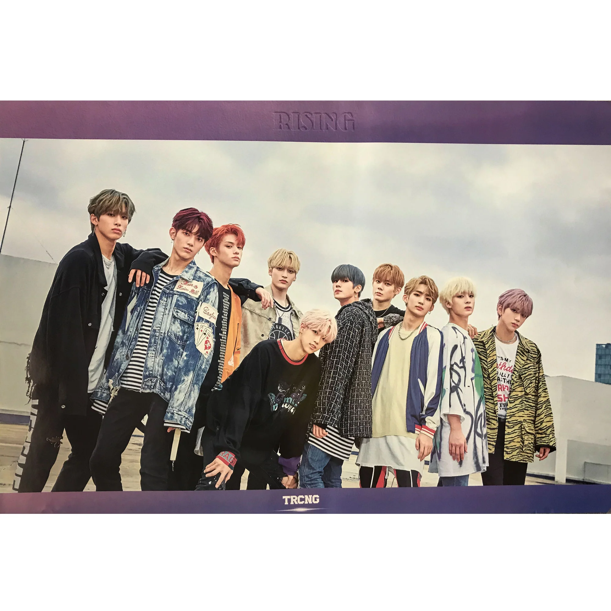티알씨엔지 | TRCNG | 2ND SINGLE ALBUM [ RISING ] | (A VER.) POSTER ONLY