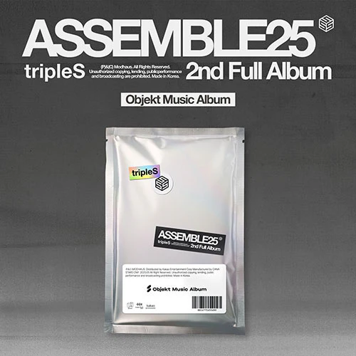 TRIPLES 2ND FULL ALBUM [ ASSEMBLE25 ] Objekt MUSIC ALBUM