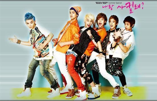 틴탑 | TEEN TOP | 3RD SINGLE ALBUM [ SUMMER SPECIAL 'BE MA GIRL' ] | POSTER ONLY