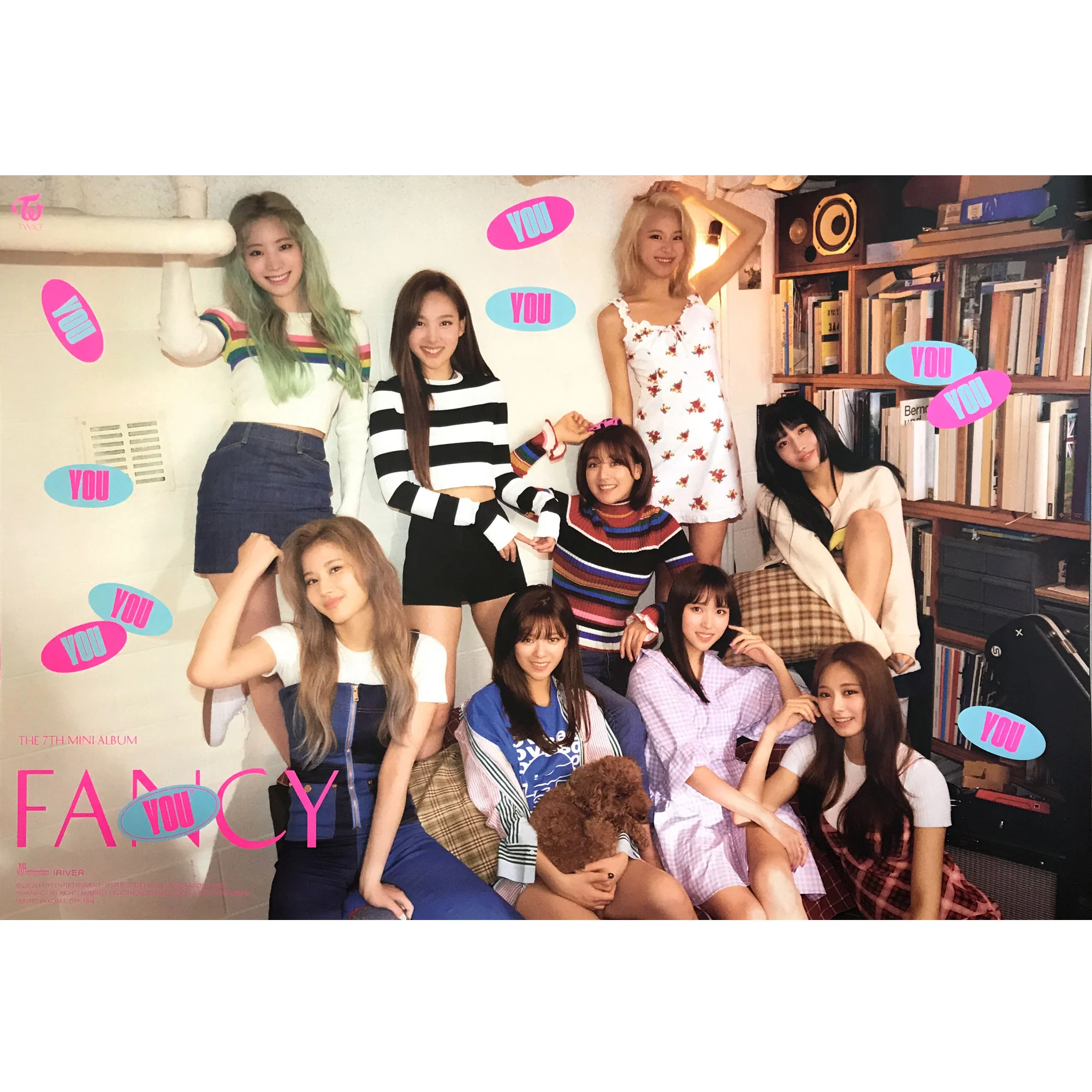 트와이스 | TWICE | 7TH MINI ALBUM [ FANCY YOU ] | (VER. 3) POSTER ONLY