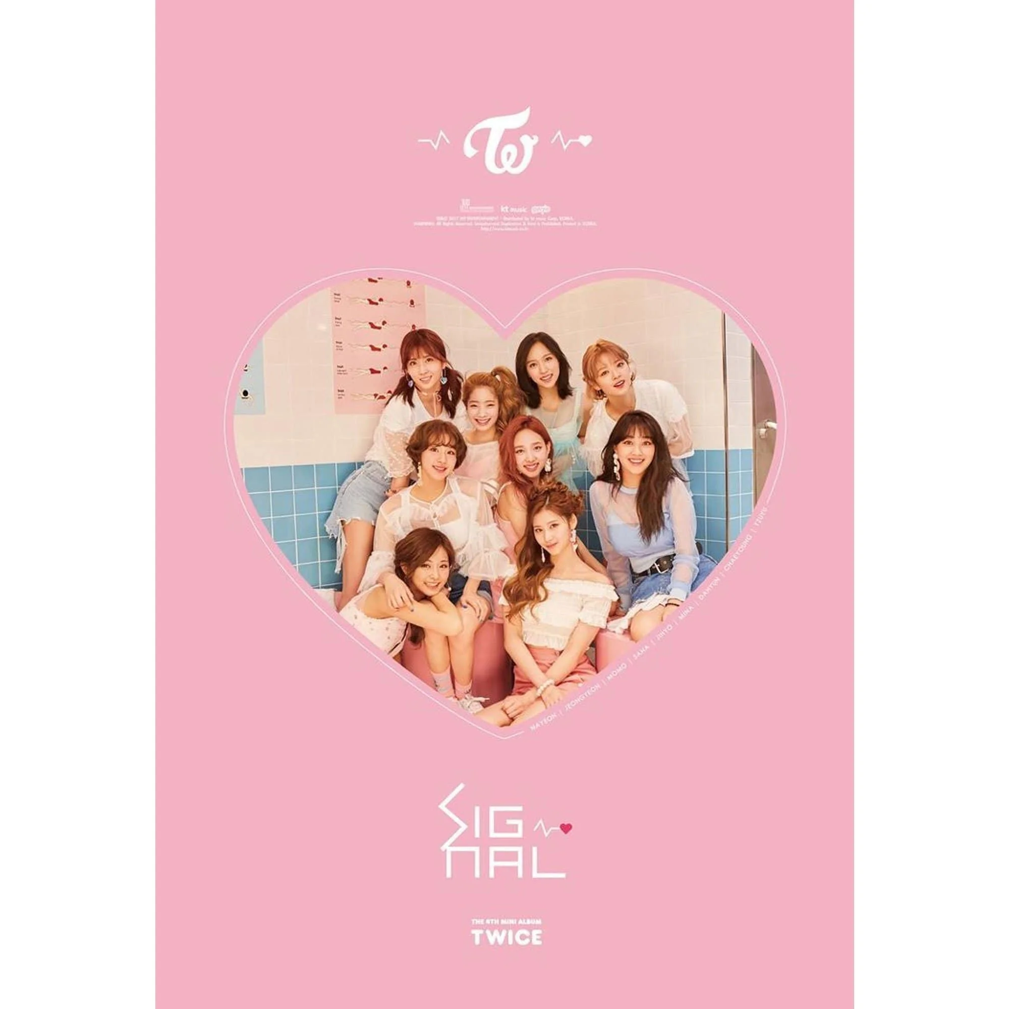 트와이스 | TWICE | 4TH MINI ALBUM [ SIGNAL ] | (A VER.) POSTER ONLY