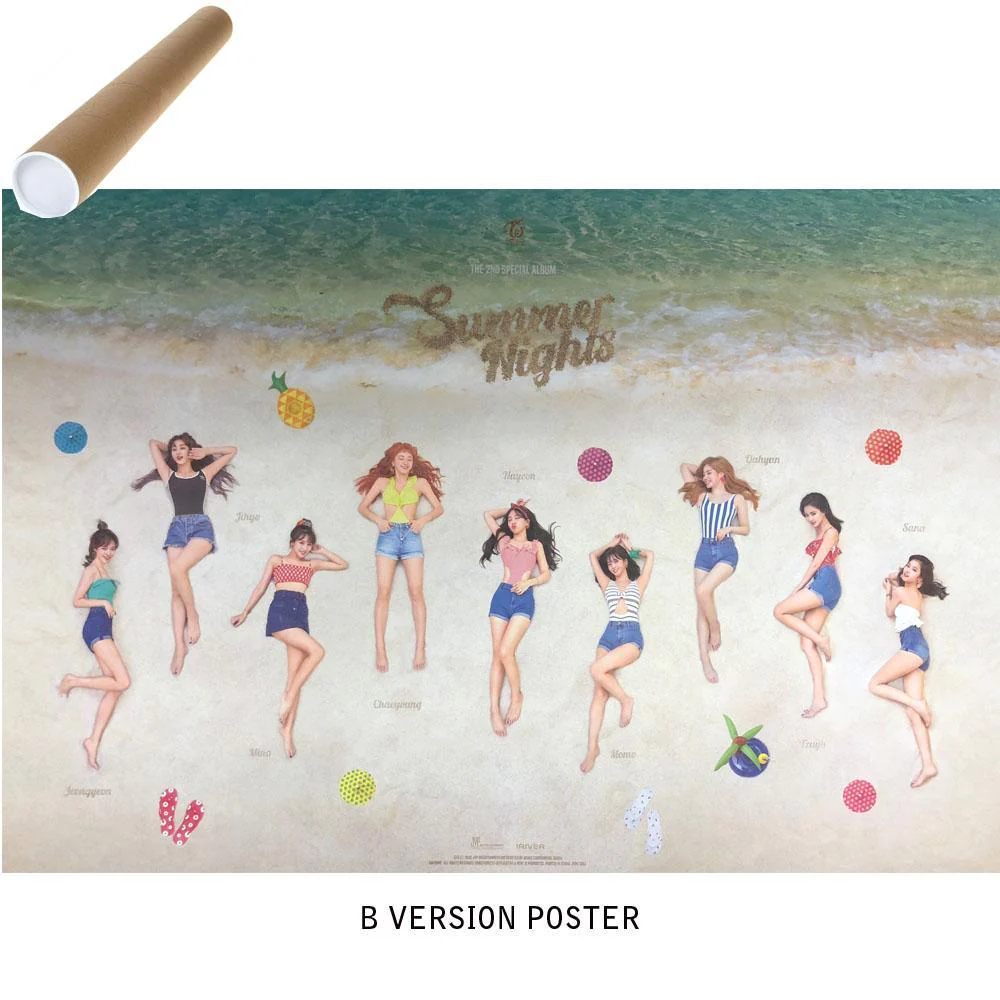 트와이스 | TWICE | 5TH MINI ALBUM REPACKAGE [ SUMMER NIGHTS ] | POSTER ONLY - Image 2