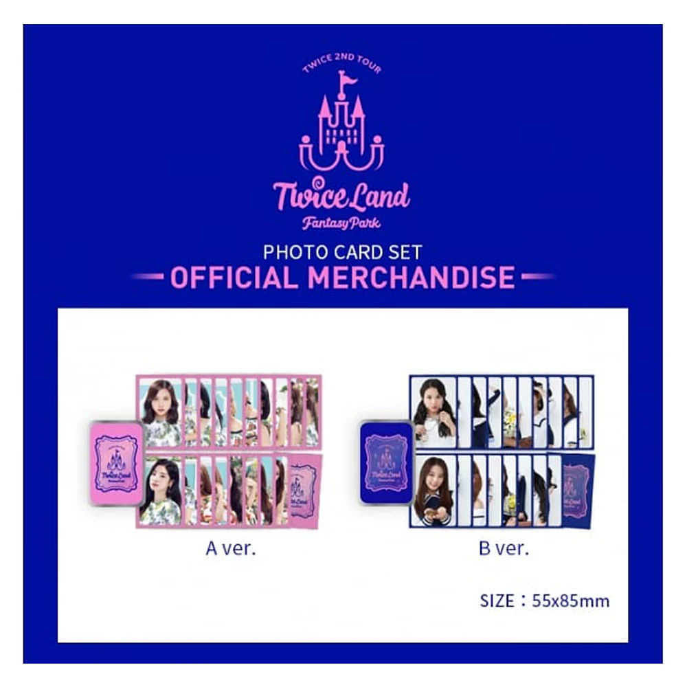 트와이스 | TWICE [ TWICELAND: FANTASY PARK ] PHOTOCARD SET