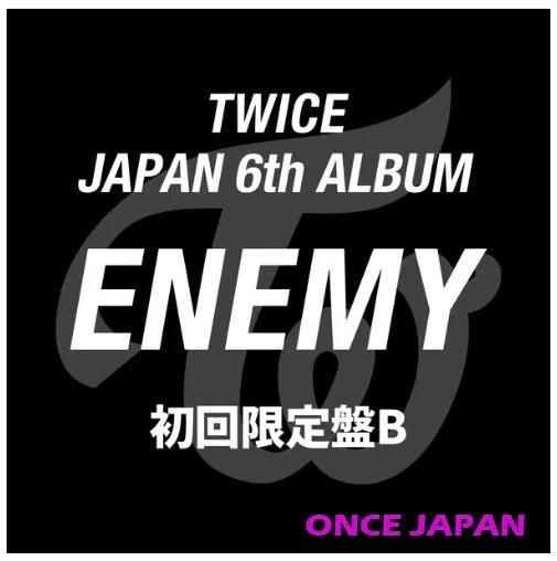 TWICE ENEMY [Limited Edition / Type B] ONCE JAPAN