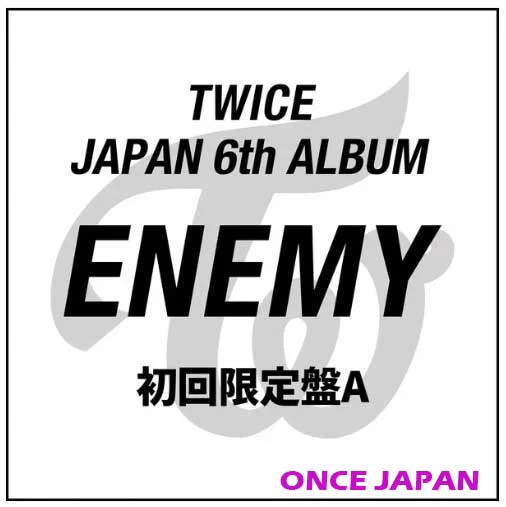 TWICE ENEMY [w/ DVD, Limited Edition / Type A] ONCE JAPAN