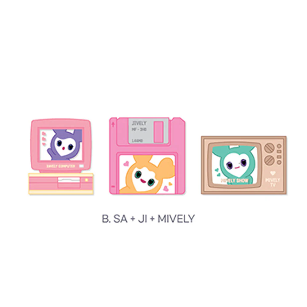 트와이스 | TWICE [ TWICE UNIVERSITY ] LOVELY WAPPEN STICKER - Image 3