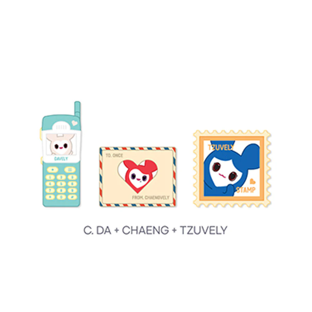 트와이스 | TWICE [ TWICE UNIVERSITY ] LOVELY WAPPEN STICKER - Image 4