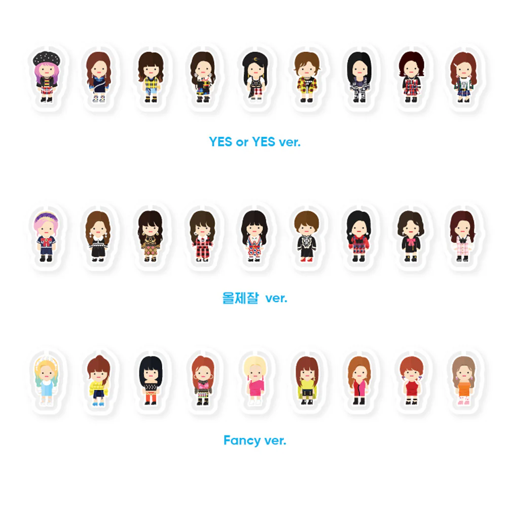 트와이스 | TWICE [ TWAII'S SHOP ] CHARACTER BOOKMARK SET