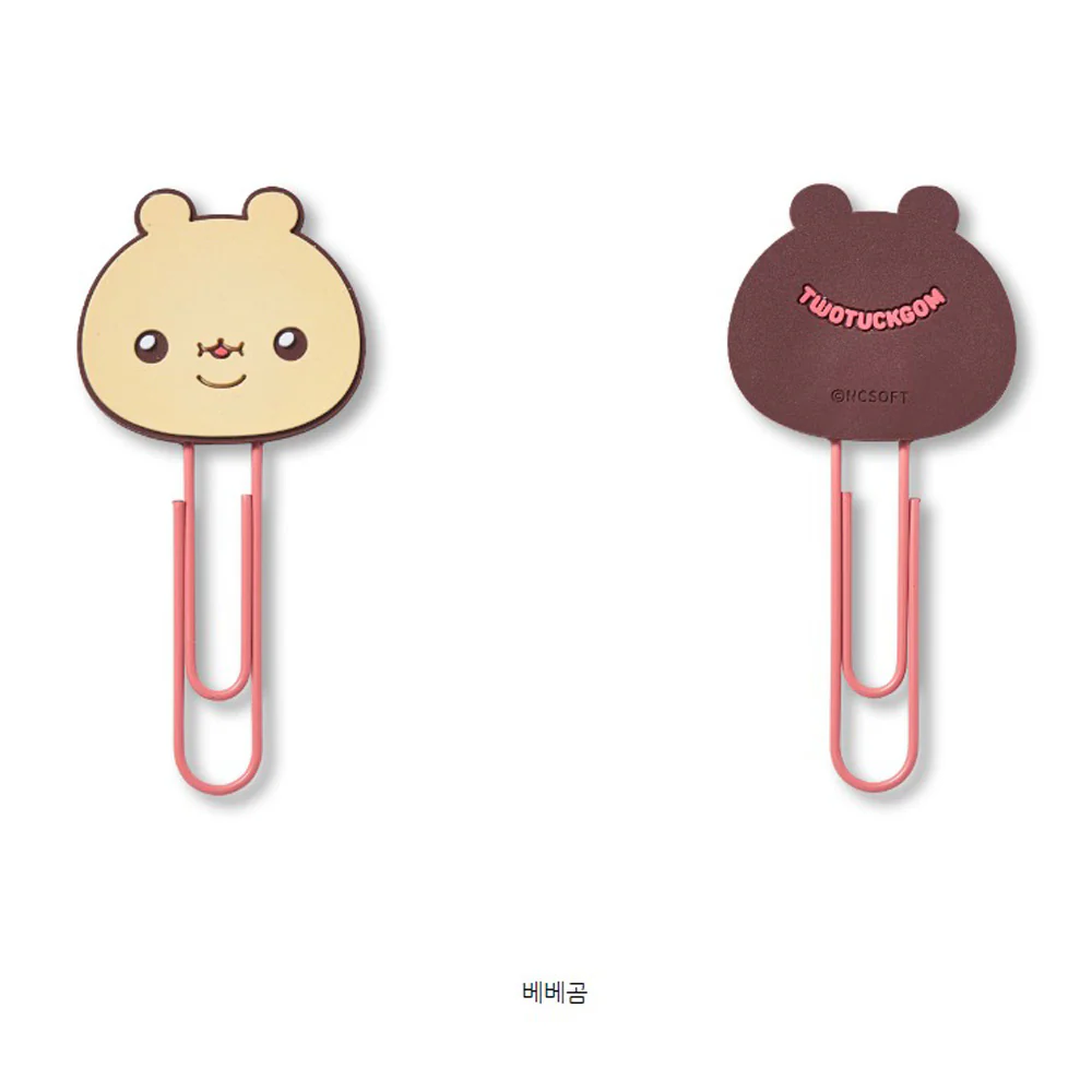 몬스타엑스 | MONSTA X [ TWOTUCKGOM ] BOOKMARK CLIP (3PCS) - Image 2