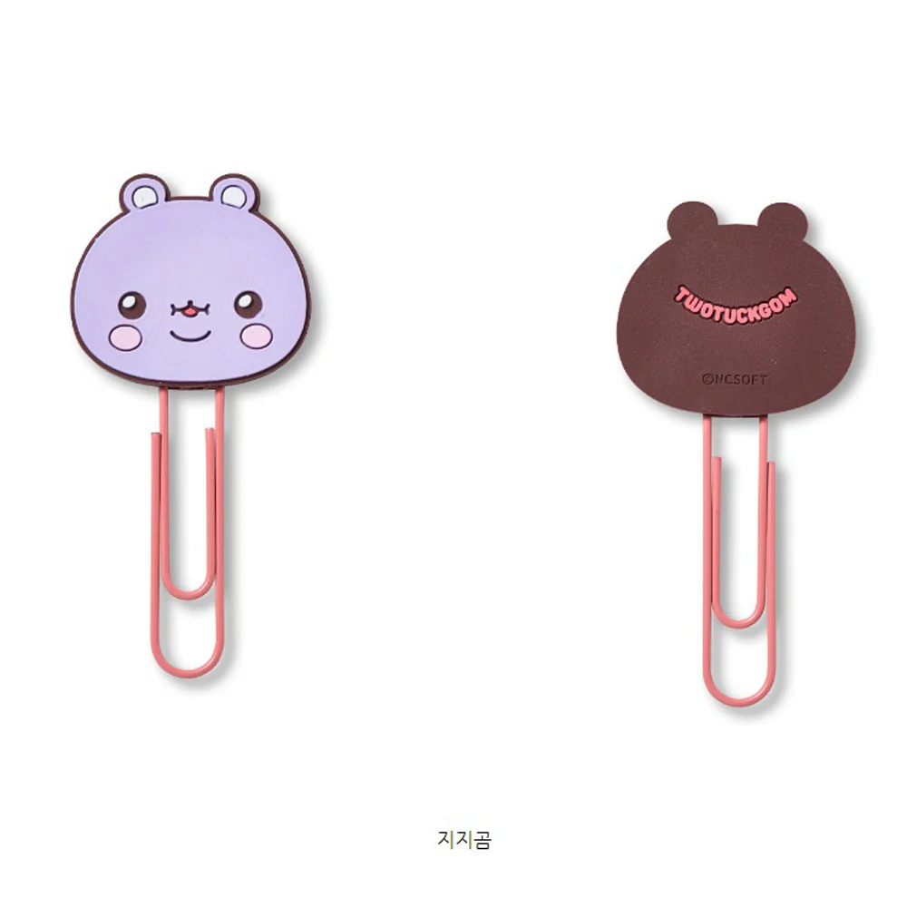 몬스타엑스 | MONSTA X [ TWOTUCKGOM ] BOOKMARK CLIP (3PCS) - Image 4
