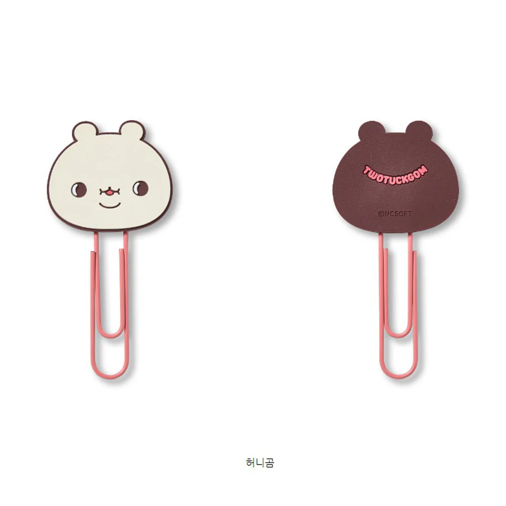 몬스타엑스 | MONSTA X [ TWOTUCKGOM ] BOOKMARK CLIP (4PCS) - Image 4