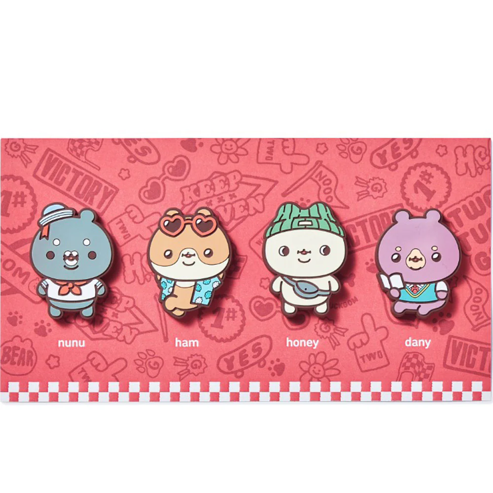 몬스타엑스 | MONSTA X [ TWOTUCKGOM ] MAGNET SET (4PCS)