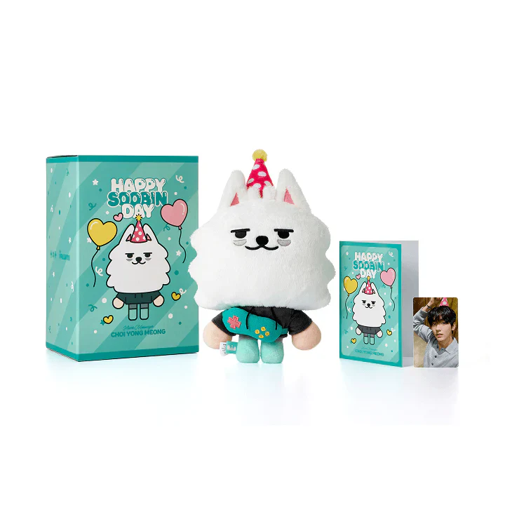 TXT HAPPY SOOBIN DAY HEART MESSENGER CHOI YONG MEONG PLUSH SET