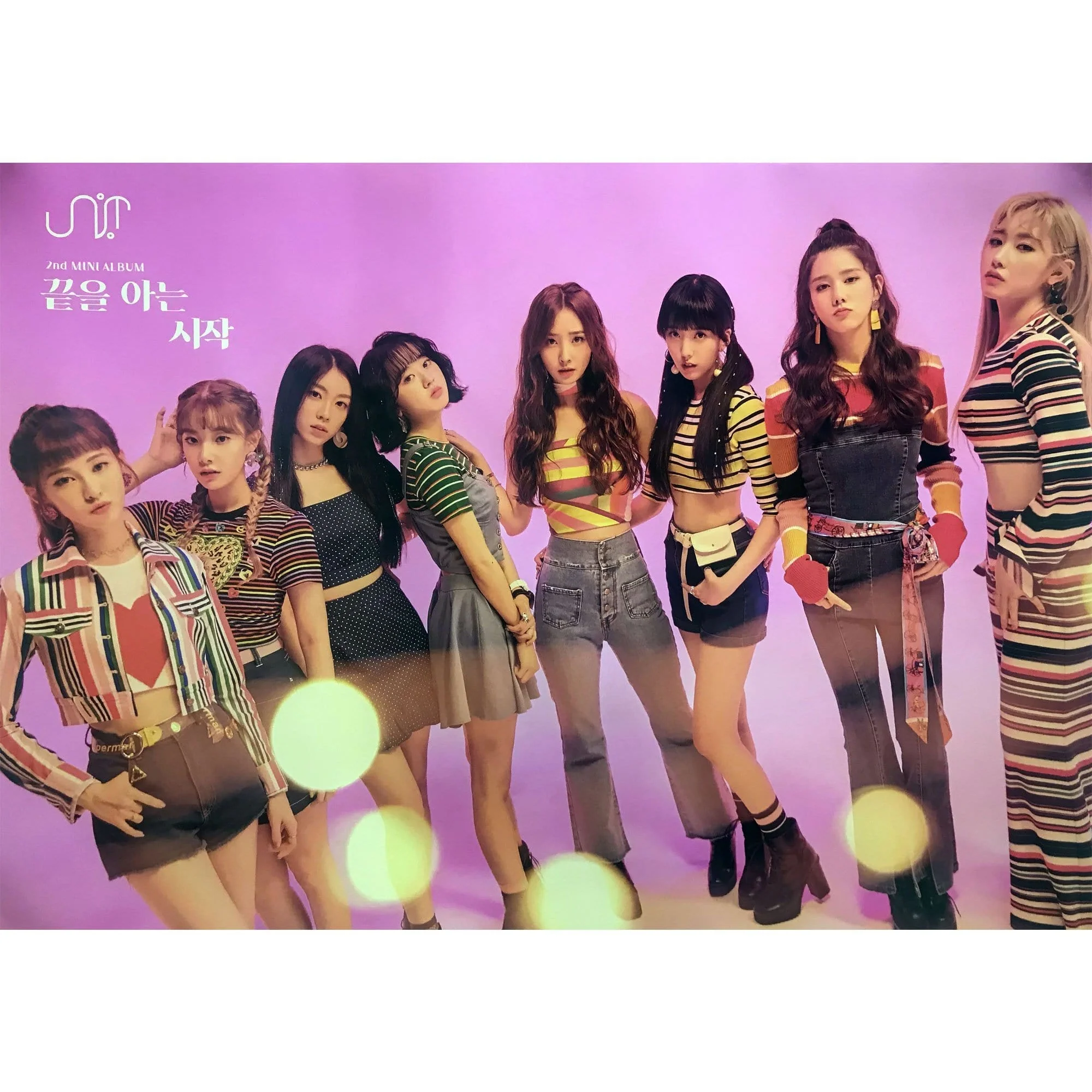 유니티 | UNI.T | 2ND MINI ALBUM [ BEGIN WITH THE END ] | POSTER ONLY
