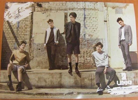 유니크 | UNIQ | 1ST MINI ALBUM [ EOEO ] | POSTER ONLY