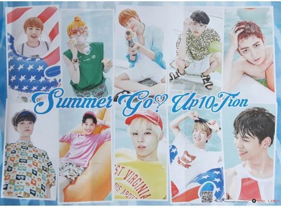 업텐션 | UP10TION | 4TH MINI ALBUM [ SUMMER GO ] | POSTER ONLY