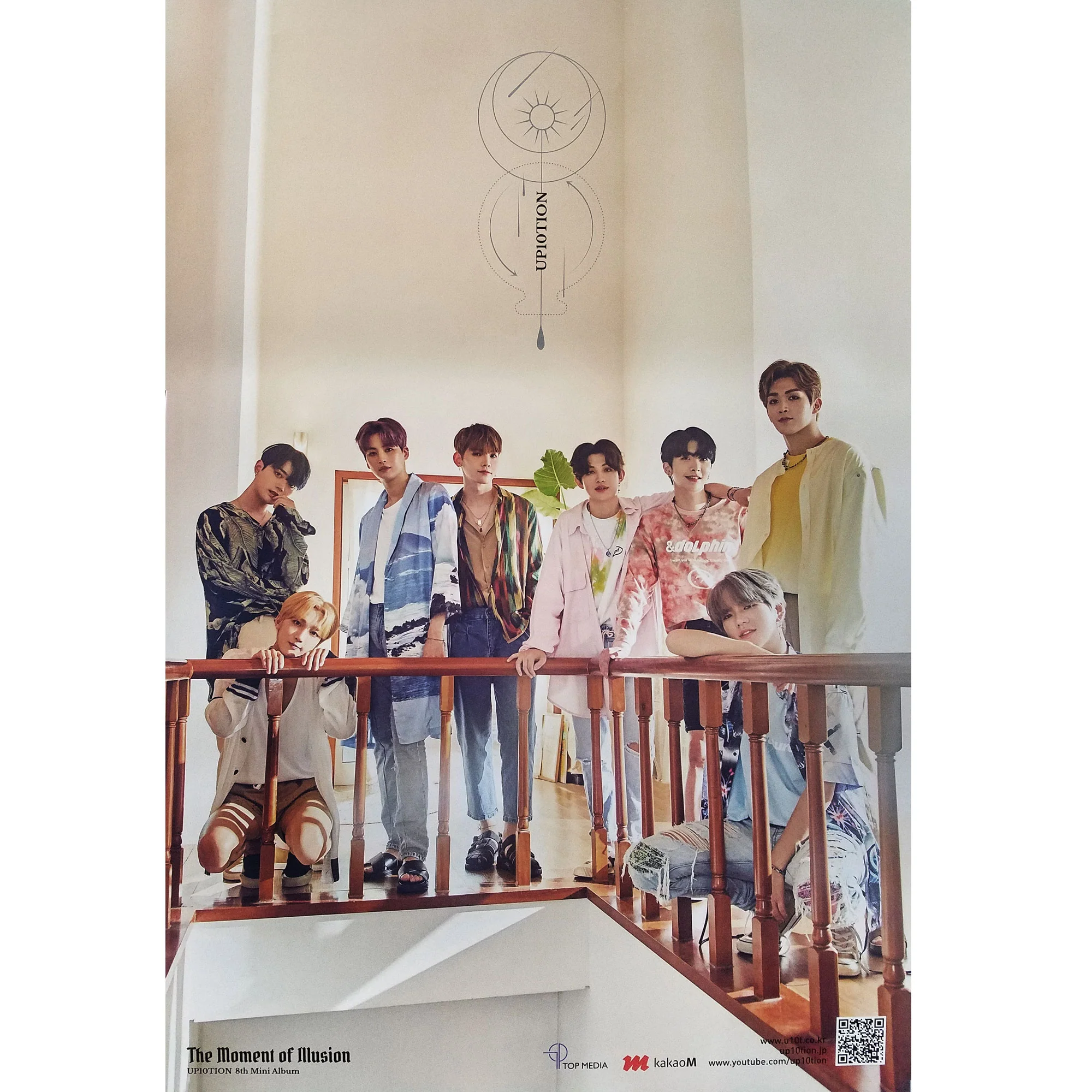 업텐션 | UP10TION | 8TH MINI ALBUM [ THE MOMENT OF ILLUSION ] | (MOMENT VER.) POSTER ONLY