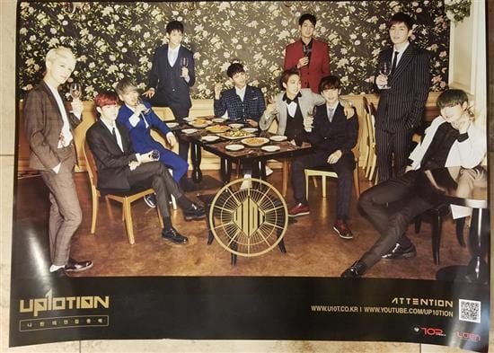 업텐션 | UP10TION | 3RD ALBUM [ SPOTLIGHT ] | (GOLD VER.) POSTER ONLY