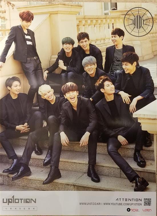 업텐션 | UP10TION | 3RD ALBUM [ SPOTLIGHT ] | (SILVER VER.) POSTER ONLY
