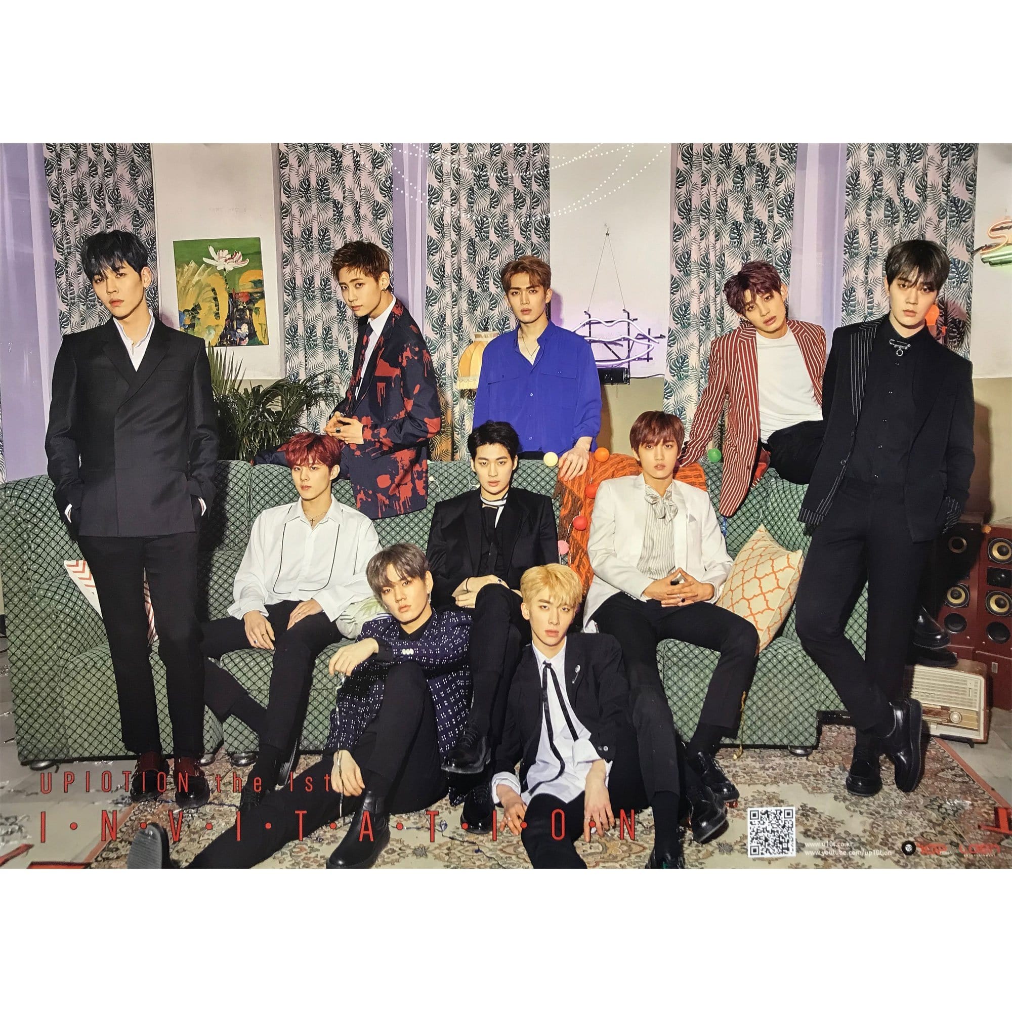 업텐션 | UP10TION | 1ST ALBUM [ INVITATION ] | POSTER ONLY - Image 2