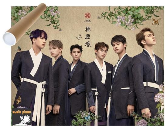 빅스 | VIXX | 4TH MINI ALBUM [ SHANGRI LA 桃源境 ] | (BIRTH FLOWER VER.) POSTER ONLY