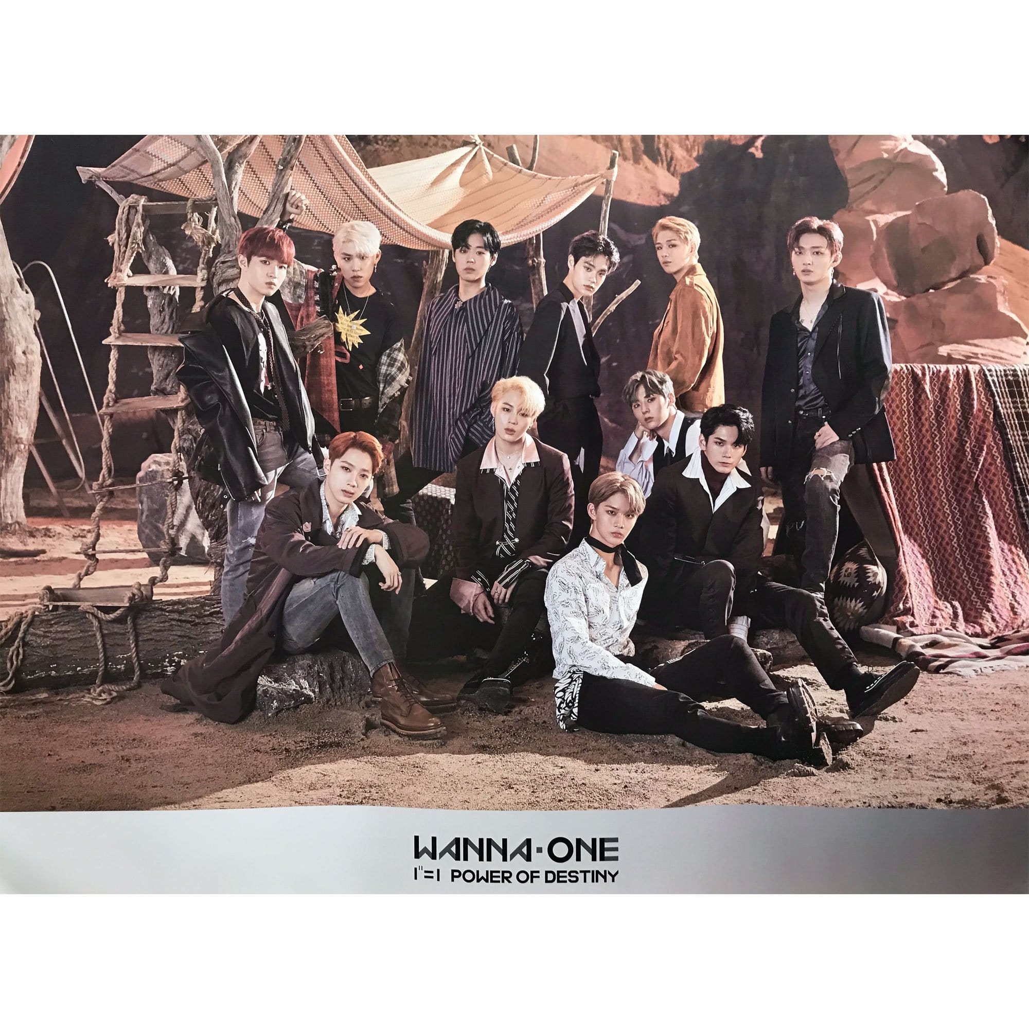 워너원 | WANNA ONE | 1ST ALBUM [ 1¹¹ = 1 ( POWER OF DESTINY ) ] | POSTER ONLY - Image 2