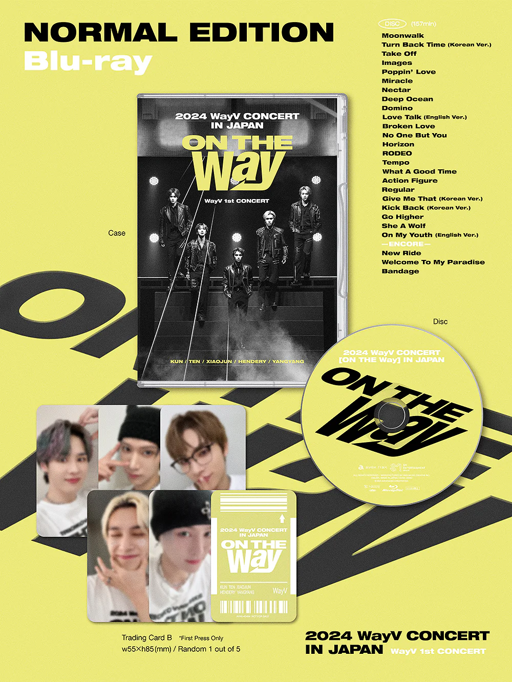 WayV 2024 WayV CONCERT [ON THE Way] IN JAPAN [Regular Edition] - Image 2