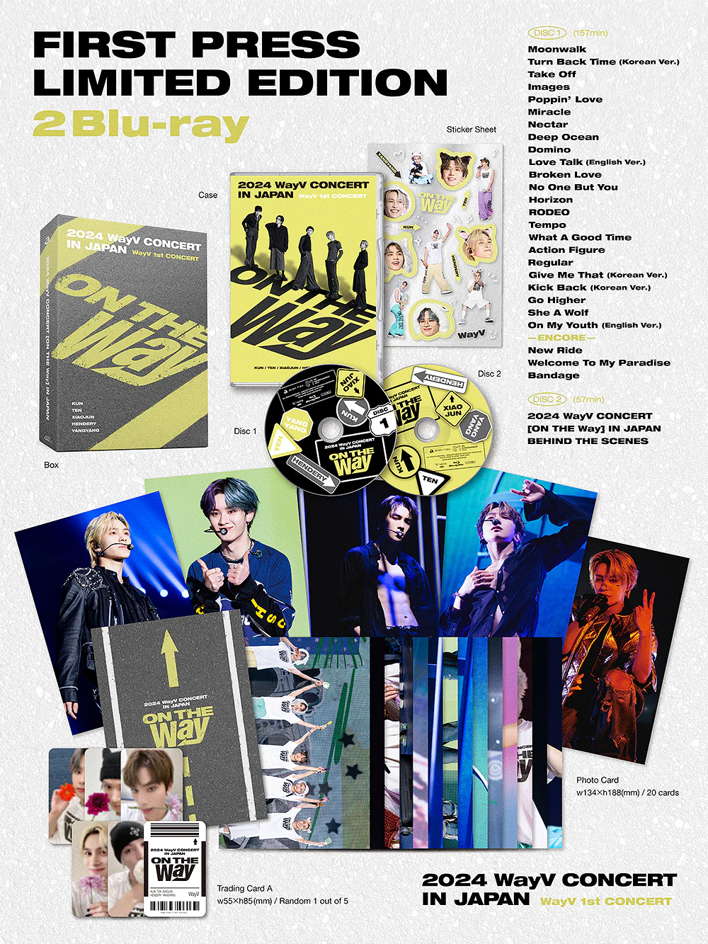 WayV 2024 WayV CONCERT [ON THE Way] IN JAPAN [Limited Edition] - Image 2