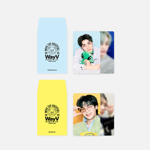 WayV | 2025 SM ARTIST SEASON’S GREETINGS OFFICIAL MD TRADING CARD SET