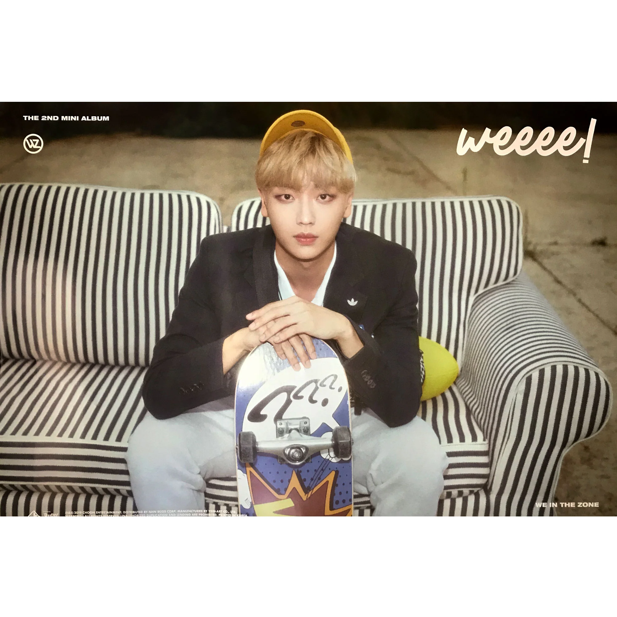 위인더존 | WE IN THE ZONE | 2ND MINI ALBUM [ WEEEE! ] | (A VER.) POSTER ONLY