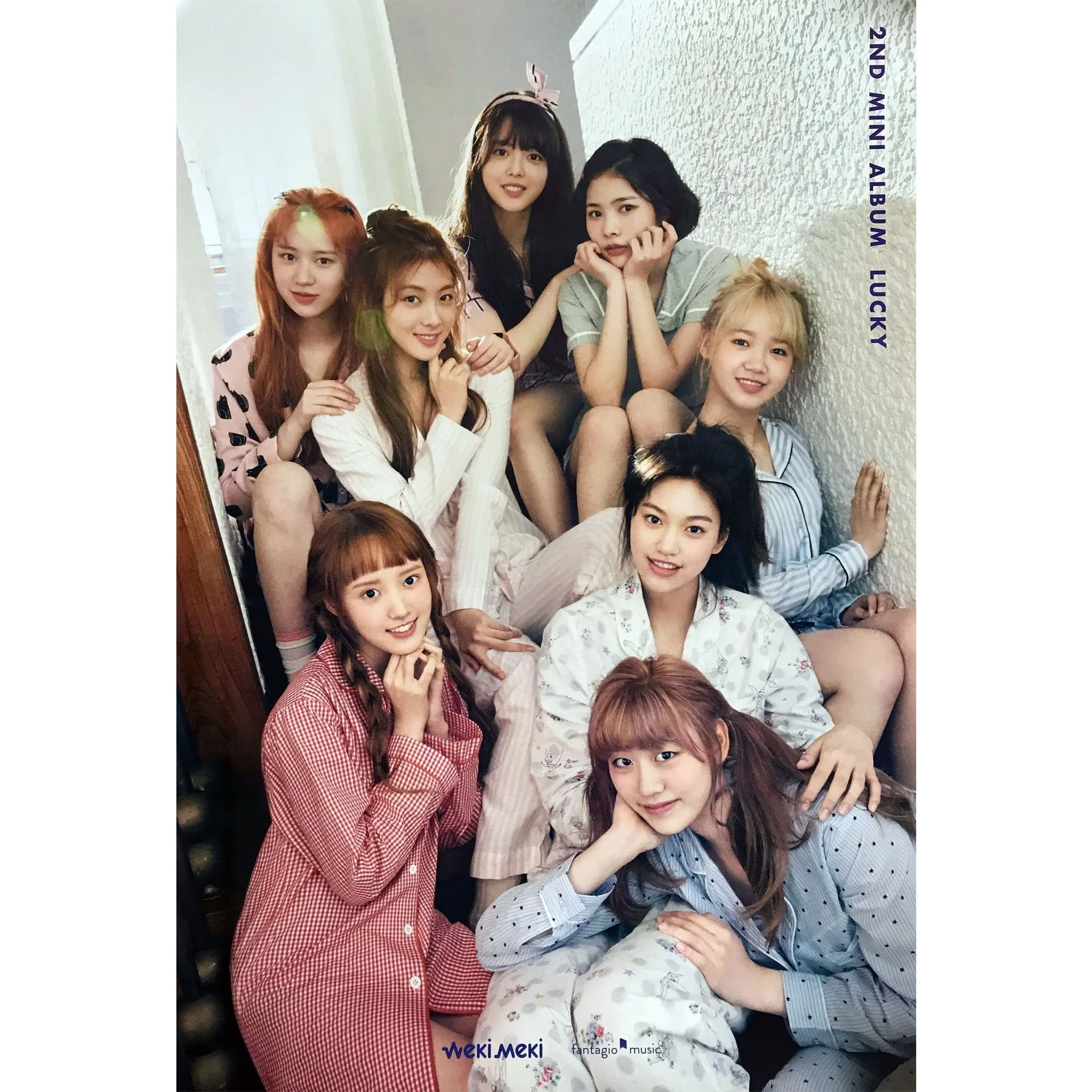 위키미키 | WEKI MEKI | 2ND MINI ALBUM [ LUCKY ] | (MEKI VER.) POSTER ONLY