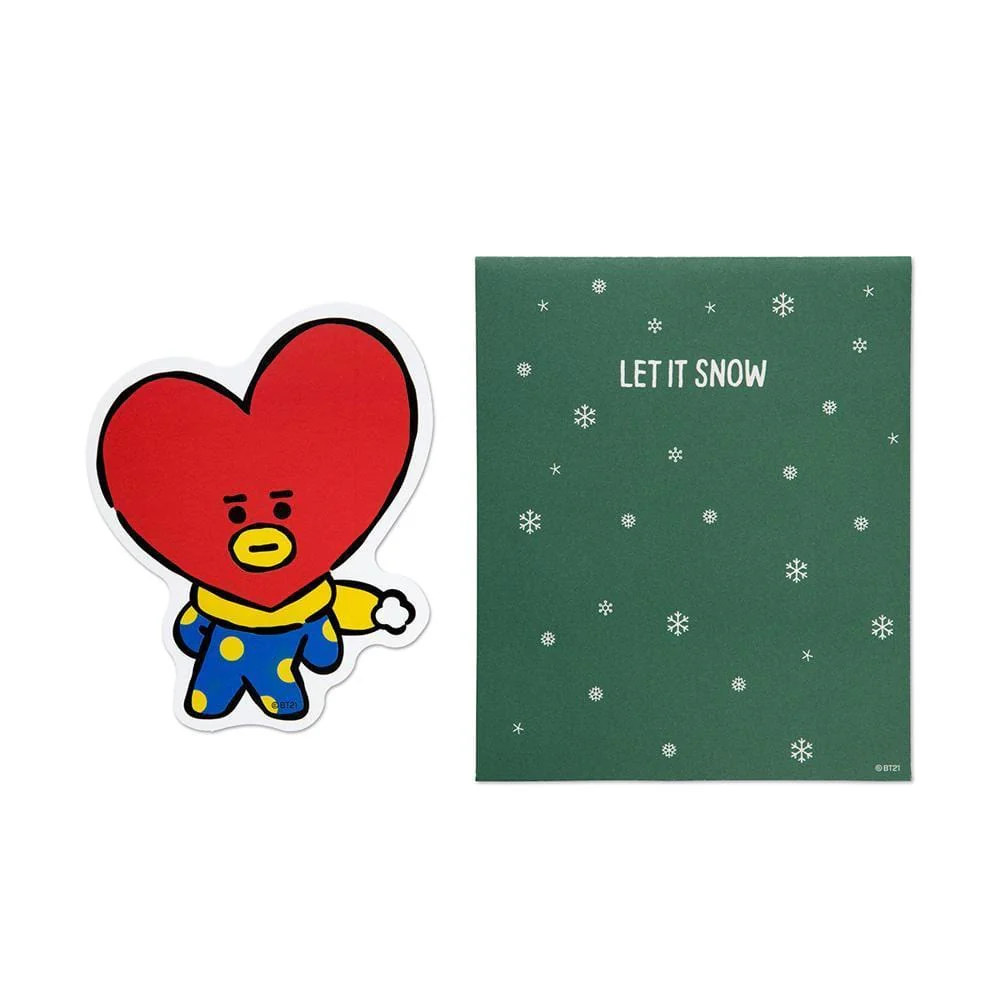 BT21 [ WINTER ] MESSAGE CARD TATA VERSION - Image 4