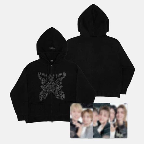 Xdinary Heroes [ KNIT HOOD ZIP-UP ] Beautiful Mind FINALE OFFICIAL MD