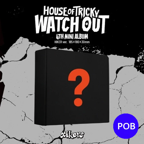 XIKERS 4TH MINI ALBUM [ HOUSE OF TRICKY : WATCH OUT ]+POB - Image 2