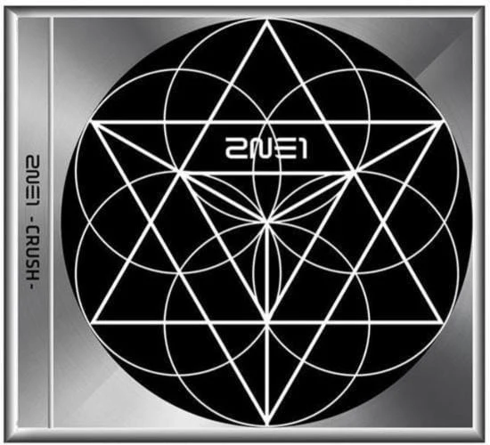 투애니원 | 2NE1 2ND ALBUM [ CRUSH ] BLACK VER.
