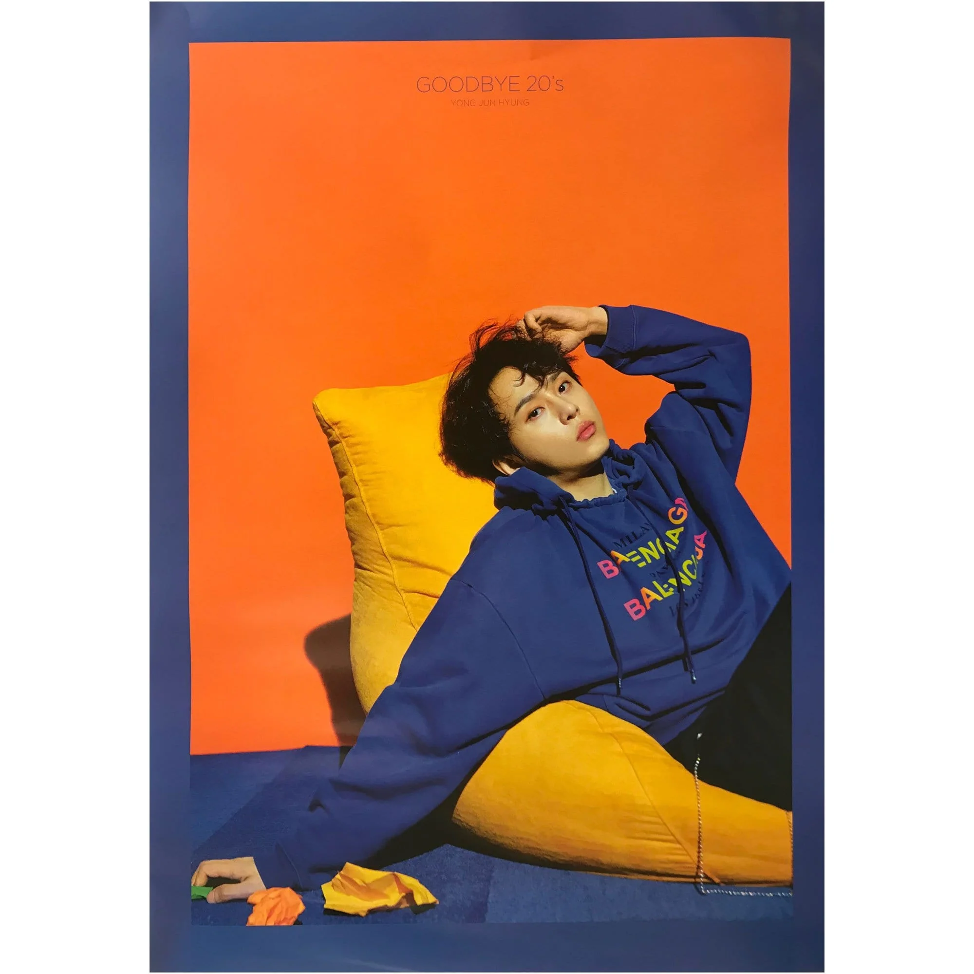 용준형 | YONG JUNHYUNG | 1ST ALBUM [ GOODBYE 20'S ] | POSTER ONLY - Image 2