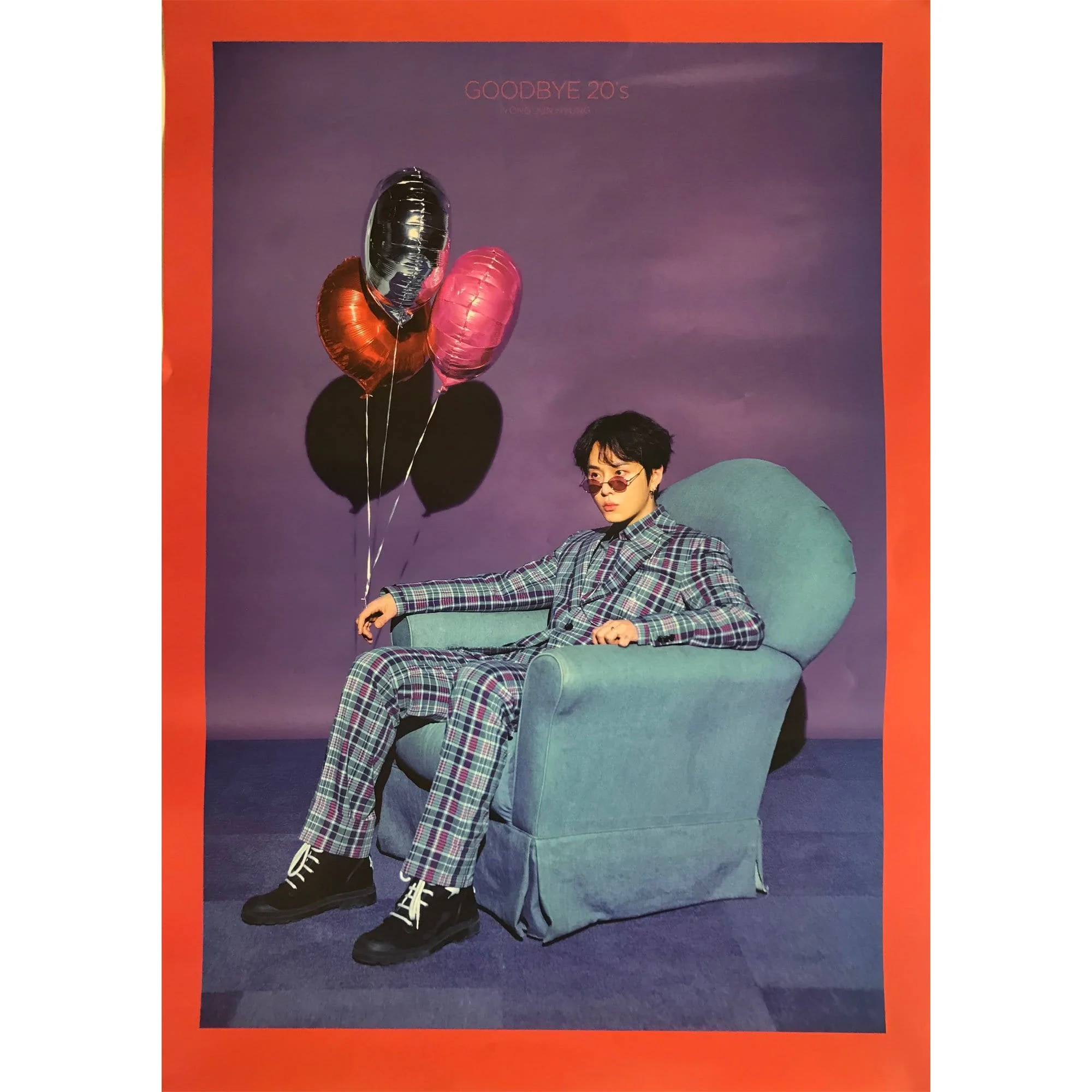 용준형 | YONG JUNHYUNG | 1ST ALBUM [ GOODBYE 20'S ] | POSTER ONLY - Image 3