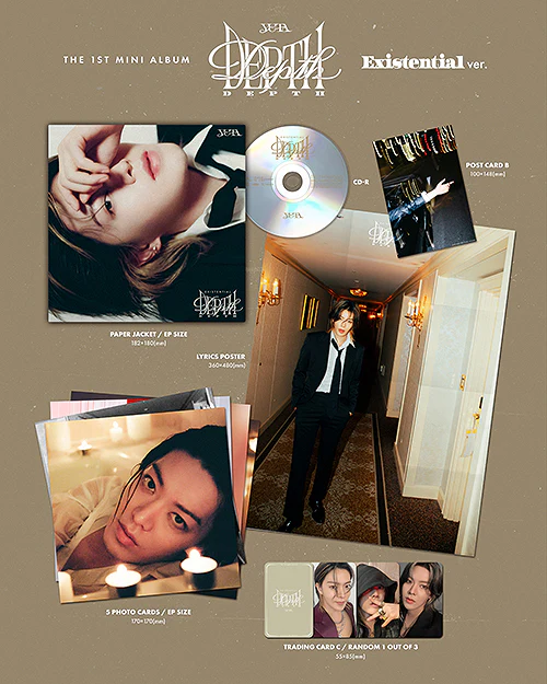 YUTA Depth (Existential Ver.) [Limited Edition] JAPAN IMPORT [Cardboard Sleeve (mini LP style)] + POB - Image 2