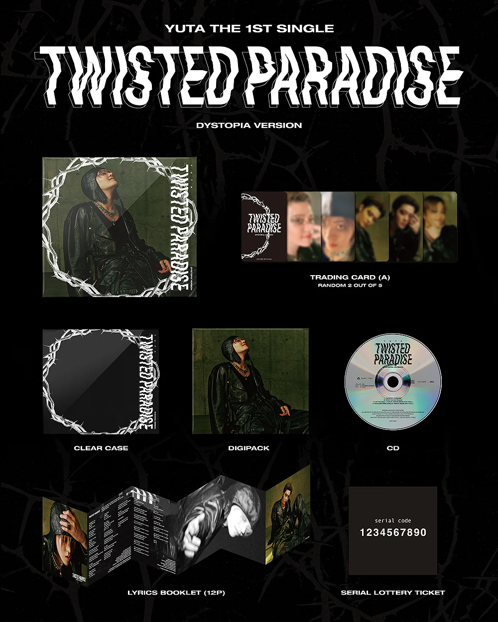 YUTA [Twisted Paradise] TOWER RECORDS JAPAN Release