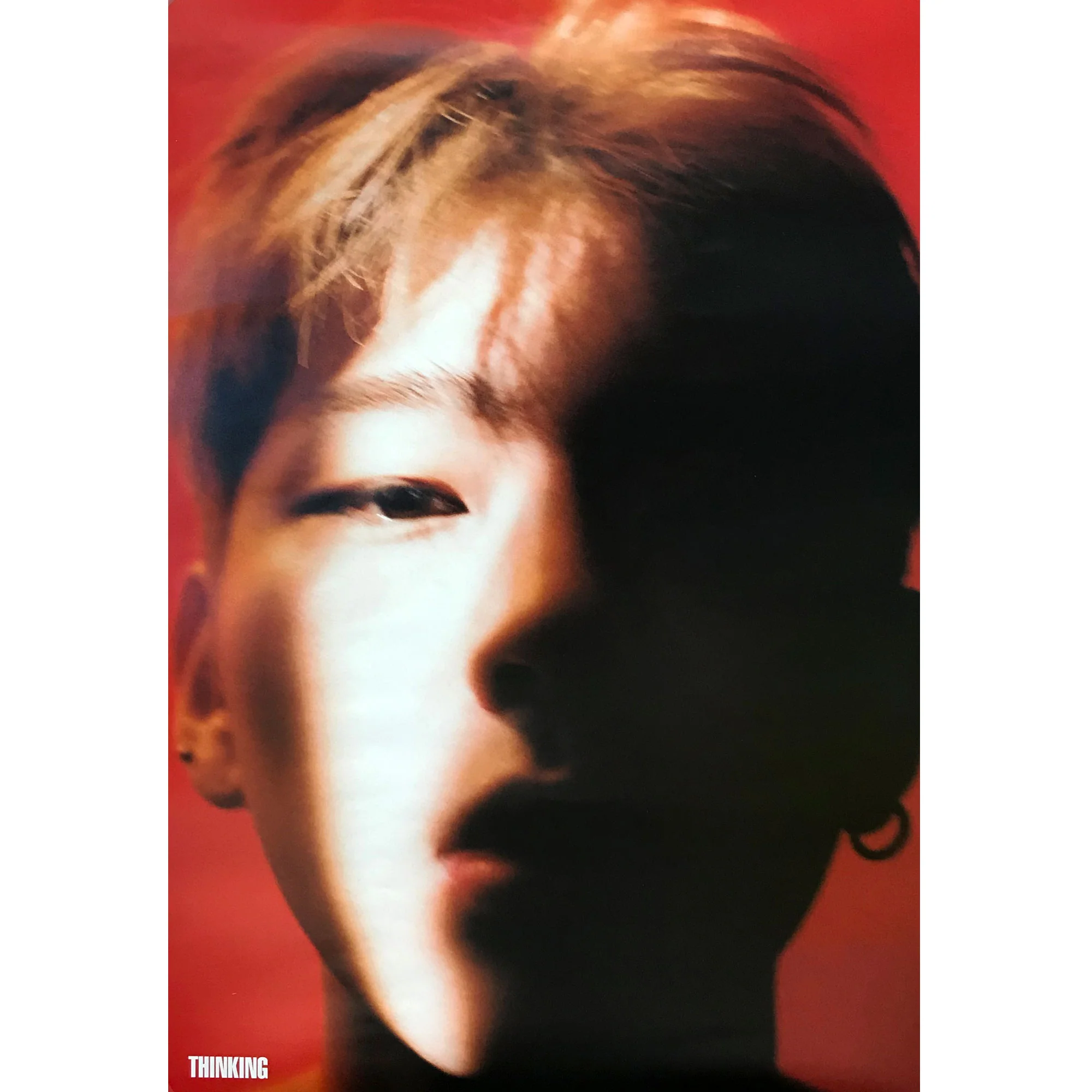 지코 | ZICO | 1ST ALBUM [ THINKING ] | (DOUBLE-SIDED, A VER.) POSTER ONLY