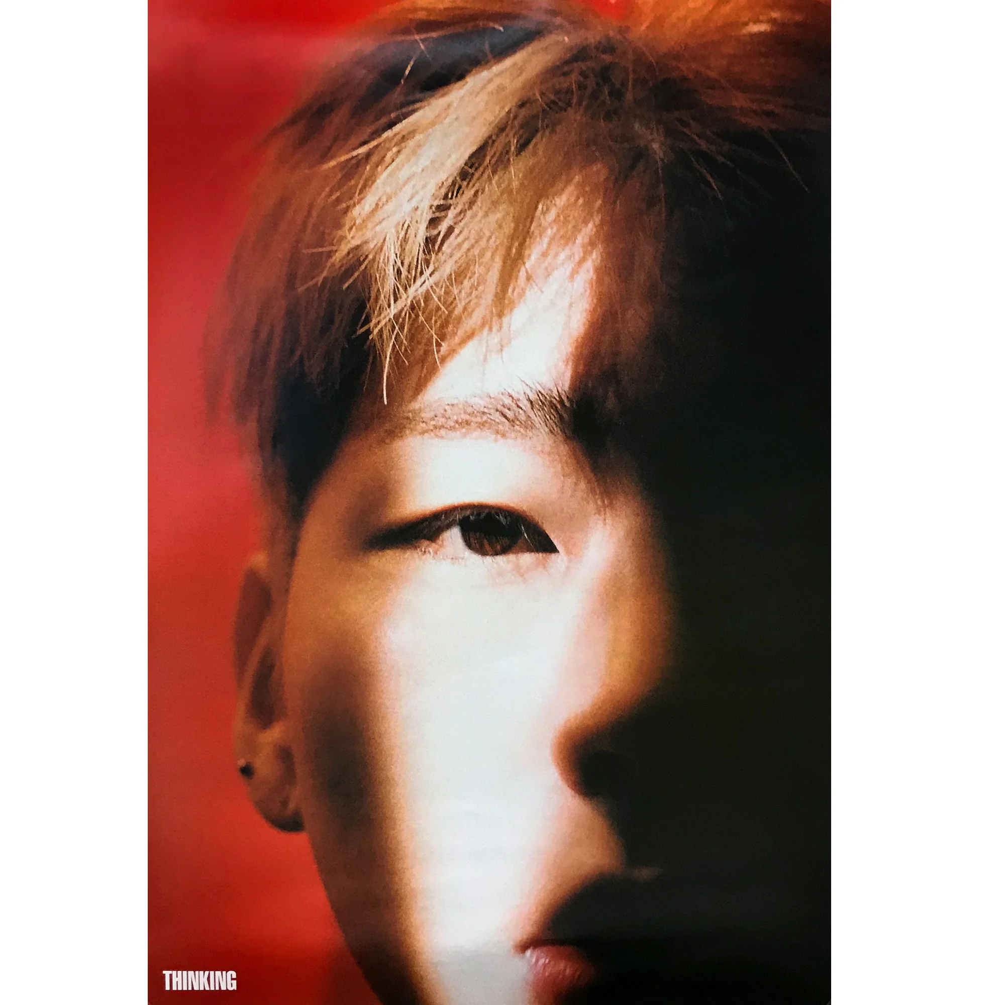 지코 | ZICO | 1ST ALBUM [ THINKING ] | (DOUBLE-SIDED, B VER.) POSTER ONLY