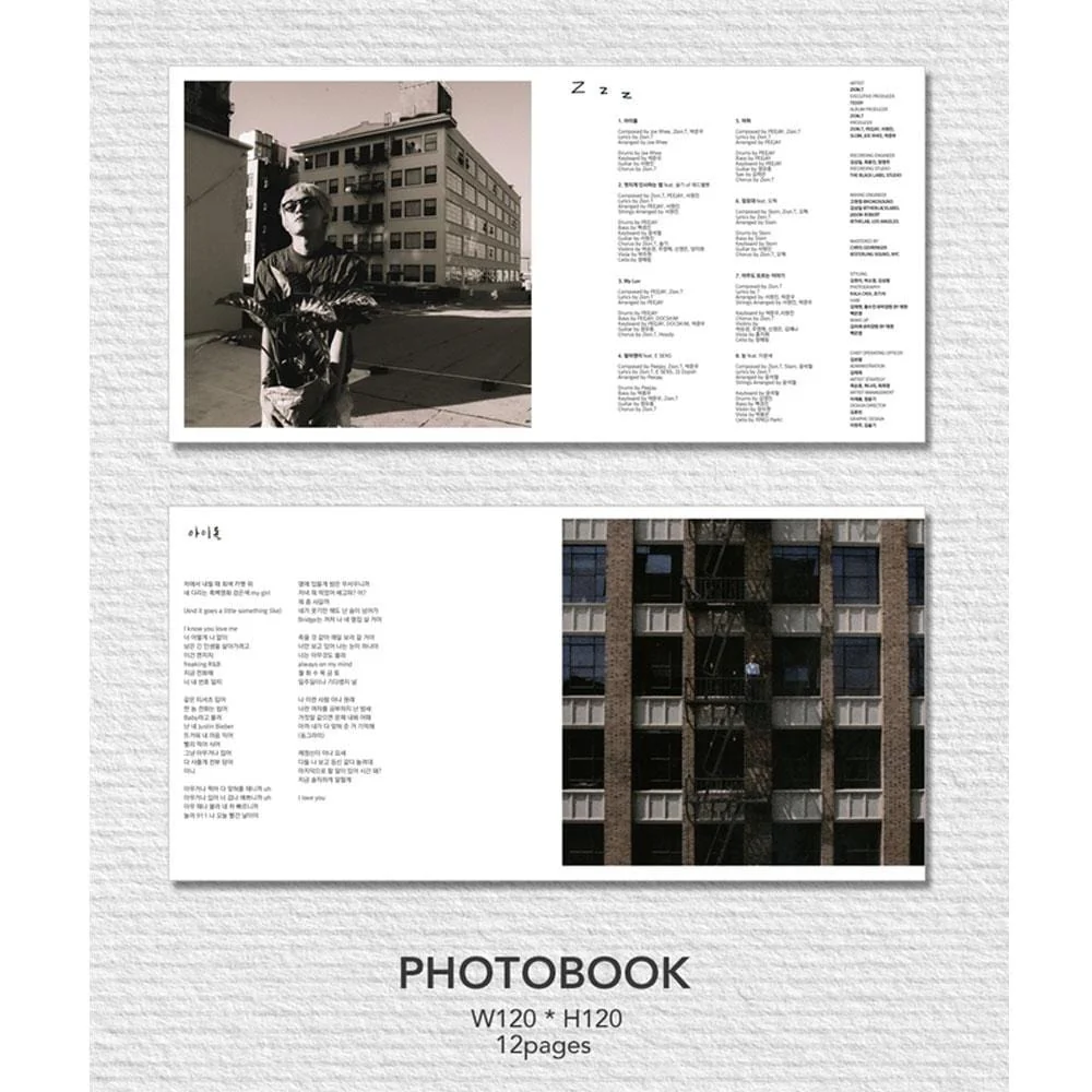 자이언 티 | ZION.T 3RD MINI ALBUM [ ZZZ ] - Image 3